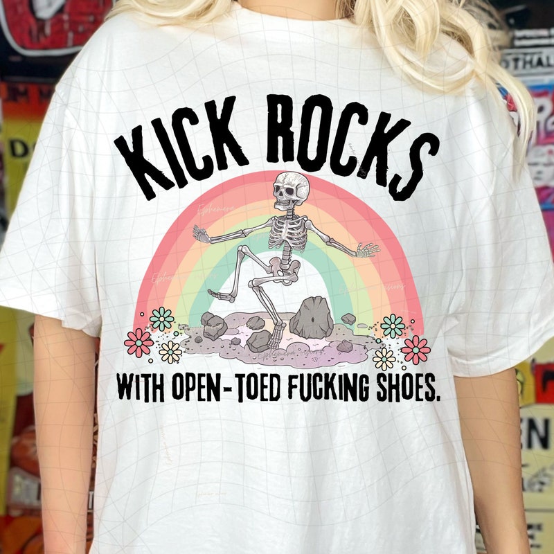 Kick Rocks Svg - Etsy