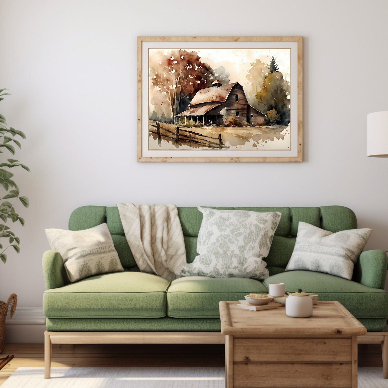 Rustic Barn Art, Fall Wall Decor, Country Barn Decor, Autumn Wall Art ...