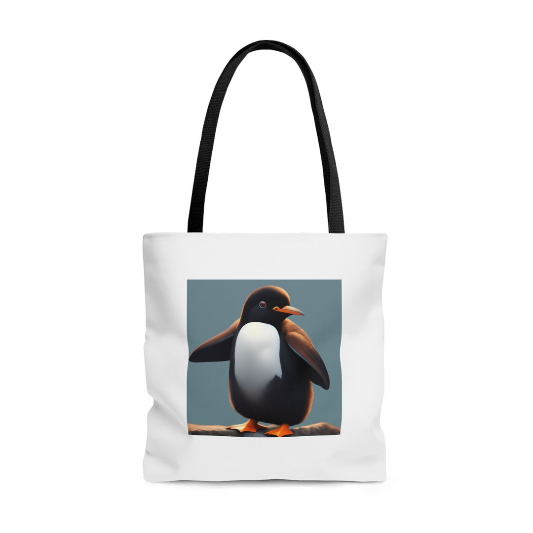 Australian Cotton Tote Bag - Penguin