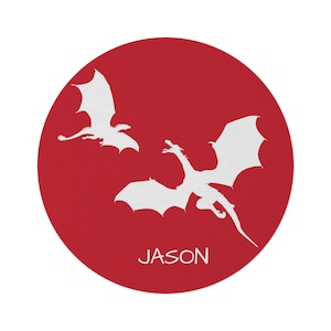 Dragon Round Rug