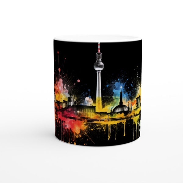 Moderne Tasse "Berliner Fernsehturm"