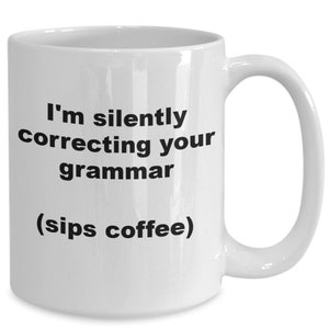 Correcting grammar with coffee