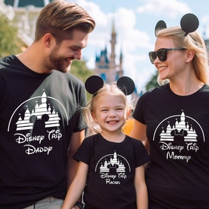 Disney Magical Castle Shirt, Disney Family Vacation Shirt, Disney Trip 2024 Shirt, Disney Squad Shirt, Disneyworld Shirt, Disneyland Shirts
