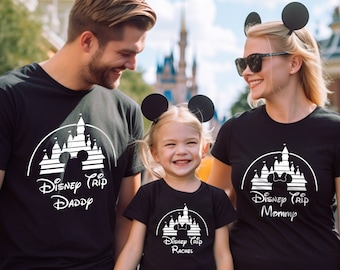 Disney magisches Schloss Shirt, Disney Familien Urlaub Shirt, Disney Trip 2026 Shirt, Disney Squad Shirt, Disneyworld Shirt, Disneyland Shirts