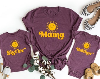 First Trip Around The Sun Birthday Shirt: Matching Family Tees