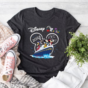 Custom Disney Cruise Shirt, 2024 Disney Cruise Family Shirts, Kids Disney Cruise Tshirt, Minnie & Mickey Matching Family Disney Cruise Shirt image 2