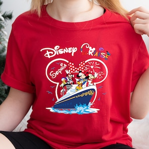 Custom Disney Cruise Shirt, 2024 Disney Cruise Family Shirts, Kids Disney Cruise Tshirt, Minnie & Mickey Matching Family Disney Cruise Shirt image 7