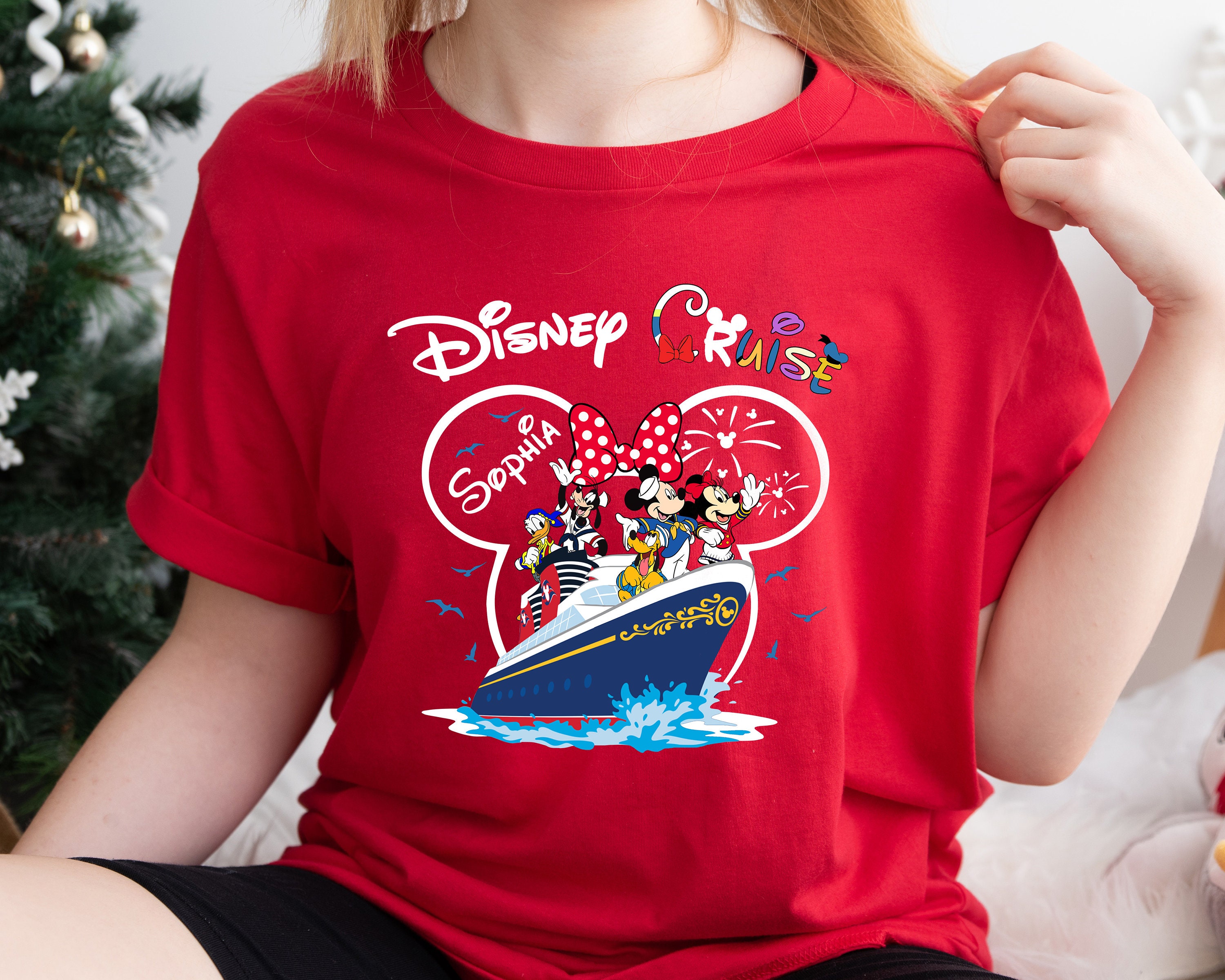 Discover Custom Disney Cruise Shirt, 2023 Disney Cruise Family Shirts, Kids Disney Cruise Tshirt, Minnie & Mickey Matching Family Disney Cruise Shirt