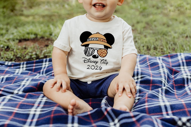 Custom Animal Kingdom Family Shirt, Disney Safari 2026 Shirt, Disney World Family Shirt, Disney Birthday, Matching Family Shirt, Disney Trip image 3