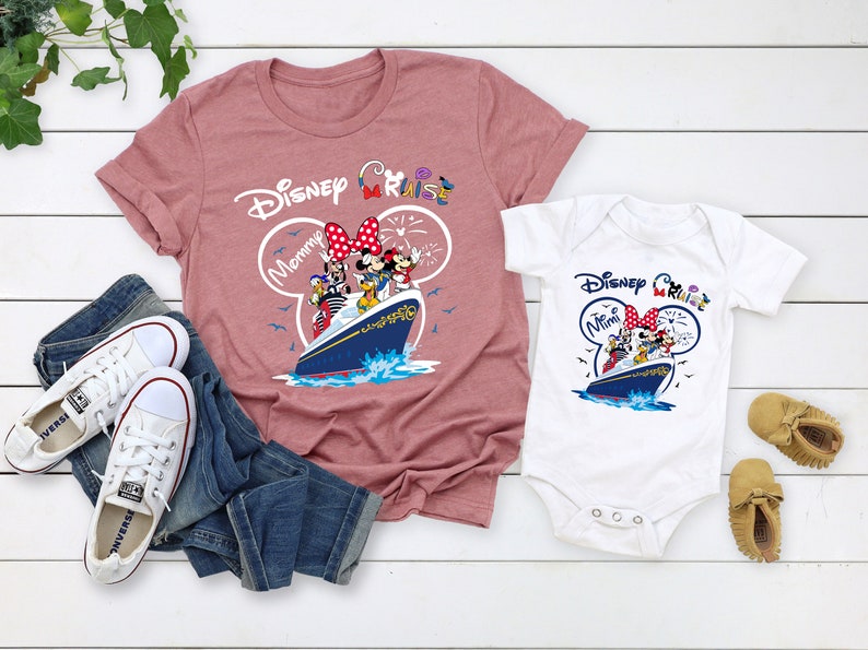 Custom Disney Cruise Shirt, 2024 Disney Cruise Family Shirts, Kids Disney Cruise Tshirt, Minnie & Mickey Matching Family Disney Cruise Shirt image 5