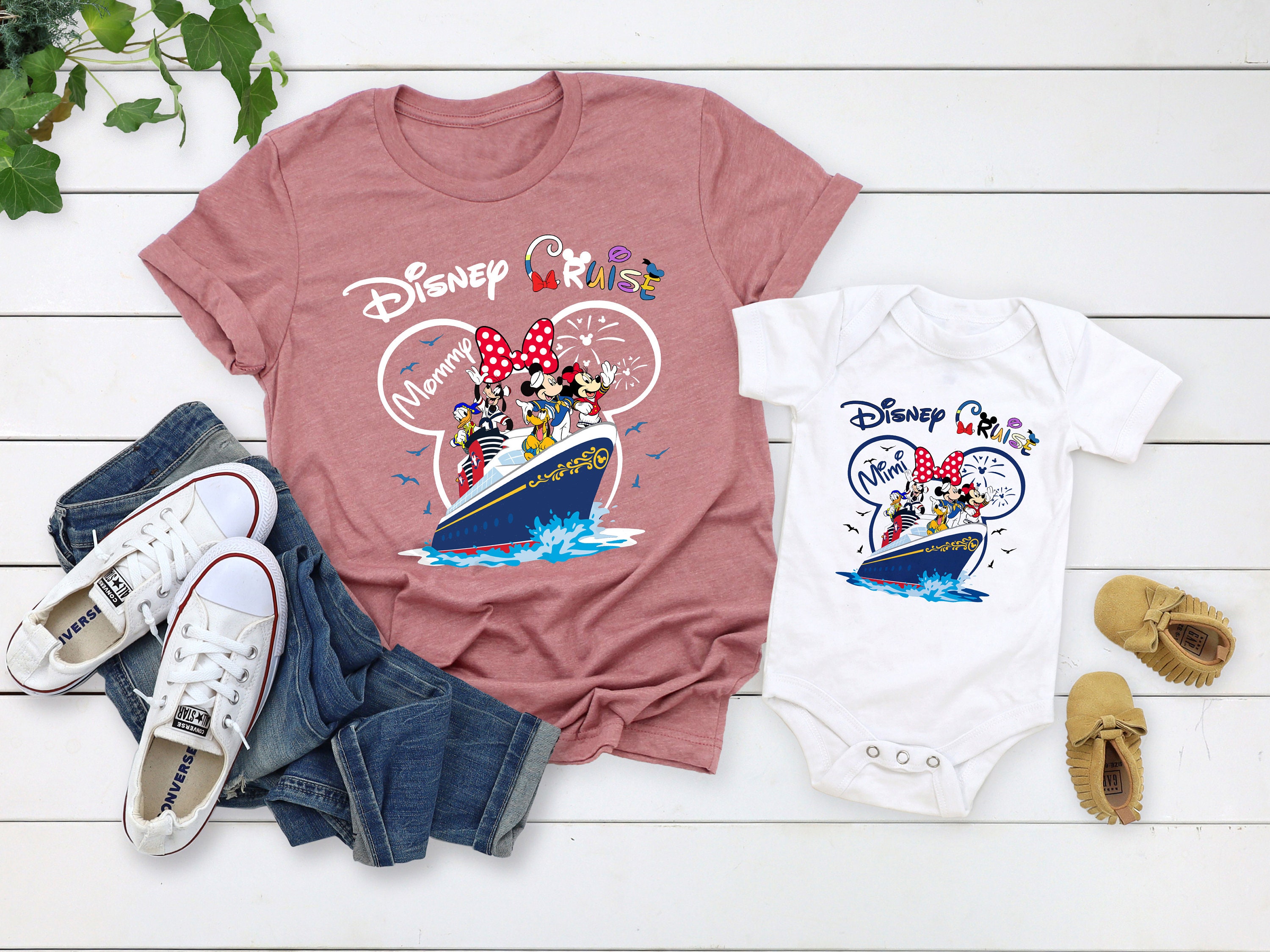 Discover Custom Disney Cruise Shirt, 2023 Disney Cruise Family Shirts, Kids Disney Cruise Tshirt, Minnie & Mickey Matching Family Disney Cruise Shirt