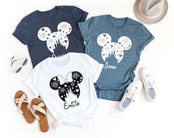 Camisetas familiares de Disney, camisetas de viaje a Disney, camisetas familiares personalizadas de Disney, camisetas familiares de Disneyworld 2026, camisetas de Disneyland, camisetas del equipo de Disney