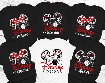 Custom Disney Cruise Family Vacation Shirt, Disney Birthday Squad Shirt, Disney Cruise Group Tees, Family Matching Cruise Shirt, Disney Wish