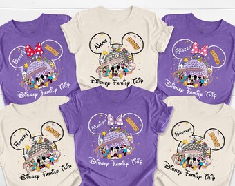 Custom Name Disney Epcot Shirts, Disney World Epcot Shirts, Disney Family Matching Shirt, Disney Epcot 2026, World Traveler Epcot Park Shirt