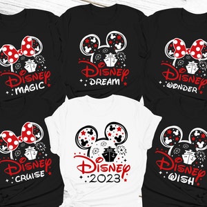 Custom Disney Cruise Family Vacation Shirt, Disney Birthday Squad Shirt, Disney Cruise Group Tees, Family Matching Cruise Shirt, Disney Wish
