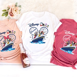 Custom Disney Cruise Shirt, 2024 Disney Cruise Family Shirts, Kids Disney Cruise Tshirt, Minnie & Mickey Matching Family Disney Cruise Shirt image 6