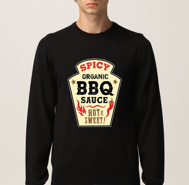 Spicy Organic BBQ Sauce Condiment DIY Funny Halloween Costumes Matching