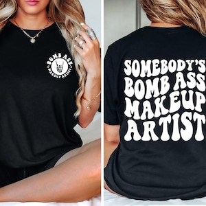 Makeup Artist Shirt Makeup Hustler MUA Gift MUA Shirt Esthetician Gift Esthetician Shirt Beautician Shirt Beautician Gift MUA Merch Make Uph