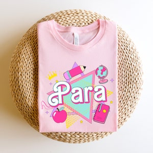 Para Shirt Paraprofessional Shirts Para Gifts Para Professional Teacher Assistant Paraeducator Shirt For Teacher Aide Substitute Teacher Tee