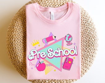 Preschool Teacher T-Shirt: Playful Educator Crew Design