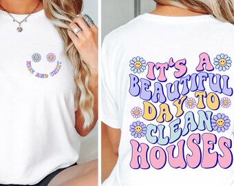 Cleaning Lady T-Shirt House Keeping Shirts House Cleaner Shirts Cleaning Lady Gift Housekeeping Shirts Maid Service Shirts Cleaning Business