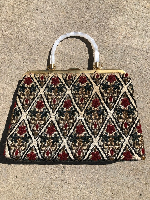 Late 60s/ Early 70s Made in Hong Kong Beaded Purse – Retro Kandy