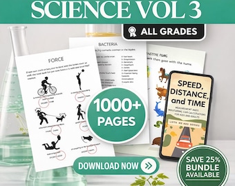 1000+ utskrivbara naturvetenskapliga arbetsblad, geovetenskapliga aktiviteter, STEM-arbetsblad för barn, hemundervisning och klassrum (PDF)