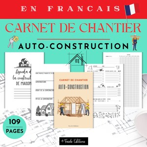 Planificateur Konstruktion Maison | Budget, Suivi Chantier, Gestion Projet PDF