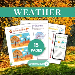 Solar System and Planets Worksheets | 8.5x11 PDF Printable