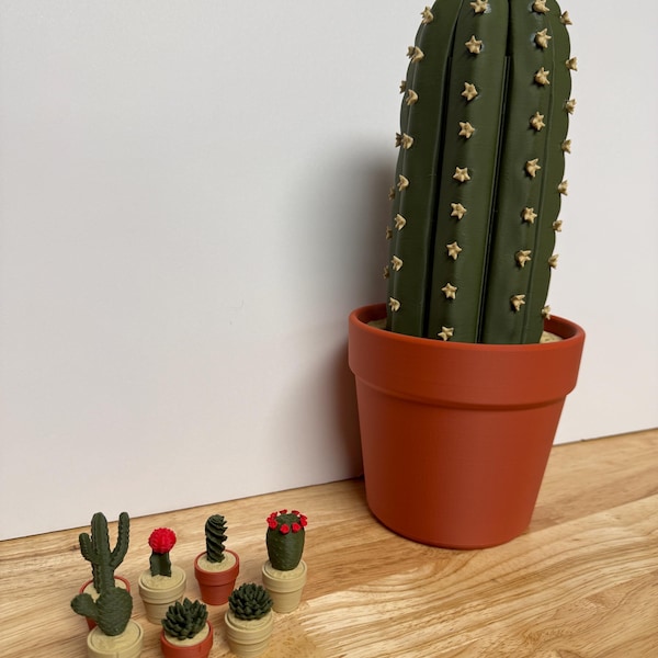 Cactus Chess/Checkers Set: Roll Up Travel Board Game, Cactus Pieces