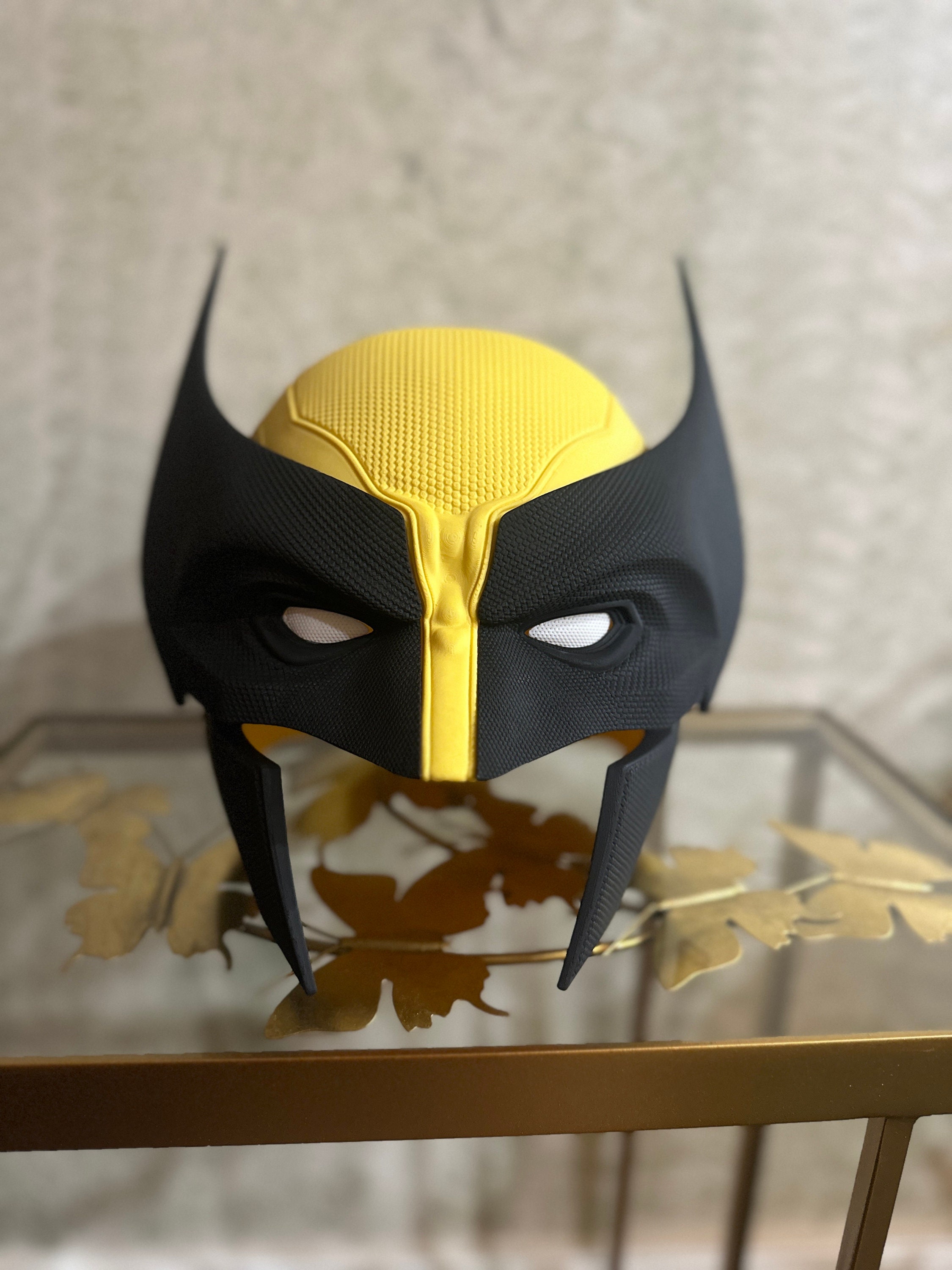 3D Printed Deadpool Wolverine Mask, Marvel Cosplay Costume Helmet