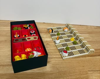 Jeu d'échecs sushi : jeu de société de voyage à enrouler, premier rendez-vous amoureux