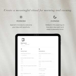 Notion Gratitude Journal Template Digital Journal Notion Journal Template Daily Review 5 Minute Journal Daily Reflection Journal Self Care Self Reflection Digital Journal Daily Check In Check-in Notion Journal Daily Affirmation Daily Journal Monthly Insights Yearly Review