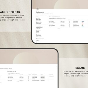 Notion University Planner Template Ultimate Student Planner Notion ...