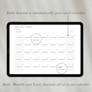 Notion Gratitude Journal Template Digital Journal Notion Journal Template Daily Review 5 Minute Journal Daily Reflection Journal Self Care Self Reflection Digital Journal Daily Check In Check-in Notion Journal Daily Affirmation Daily Journal Monthly Insights Yearly Review