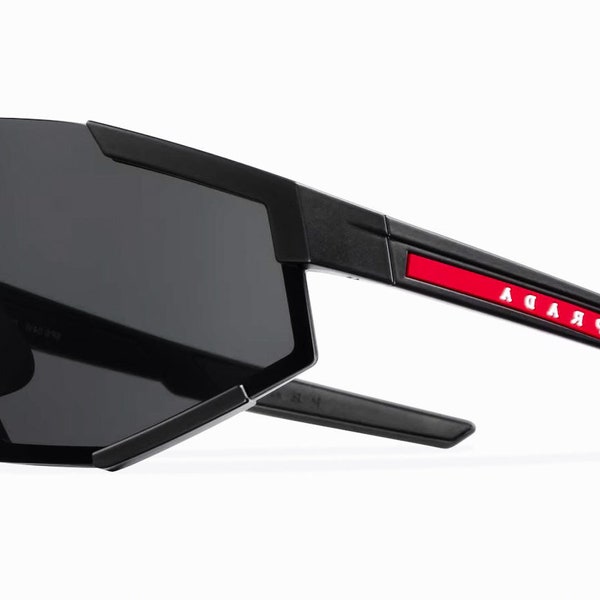 Prada PS04WS Linea Rossa Black Sunglasses