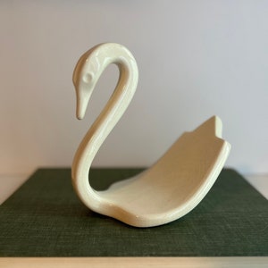 Vintage Swan / Towel Holder