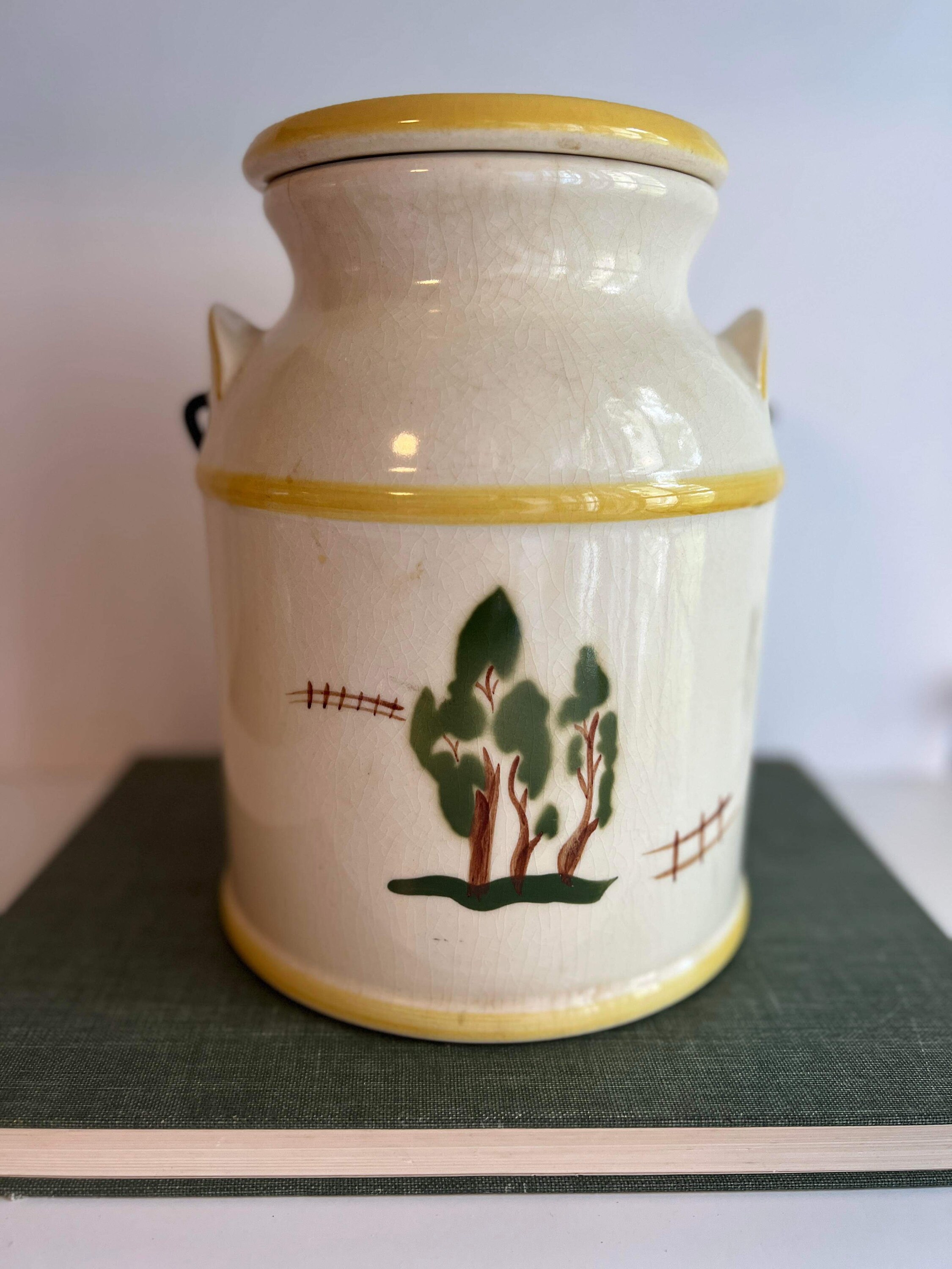 Vintage 1970s California Usa Pottery #201 Huge Cookie Jar