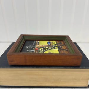 Retro schoolroom canvas perfect for homeschool spaces