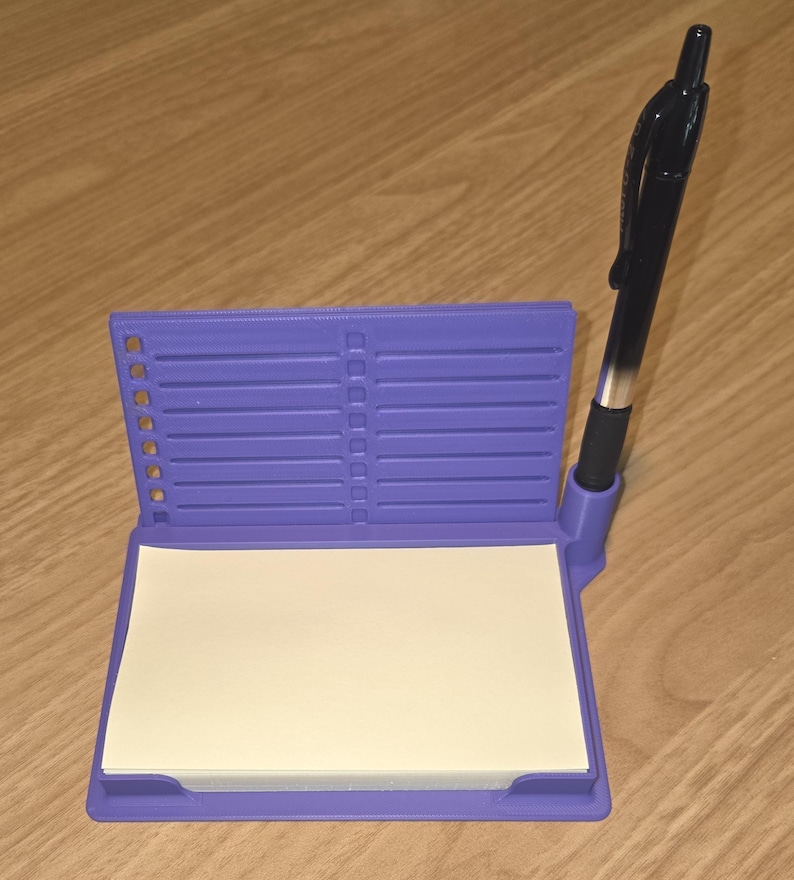 Sticky Note Holder and Templates - Etsy