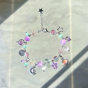 Jinnie Solo Handmade Bracelet | Astronaut Bracelet | Bangtan Jewelry | Kpop Jewelry