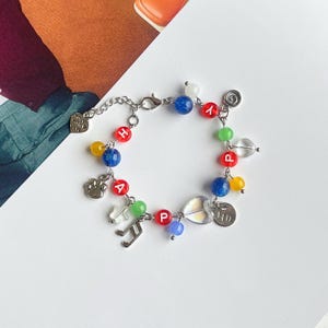HAPPY Solo Handmade Bracelet | Jinnie Bracelet | Bangtan Jewelry | Kpop Jewelry