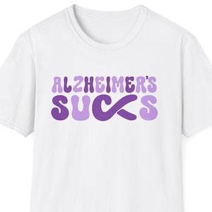 Alzheimers Awareness TShirt, Support Alzheimers Research, Gift for Caregivers, Mental Health Advocacy, End Alz