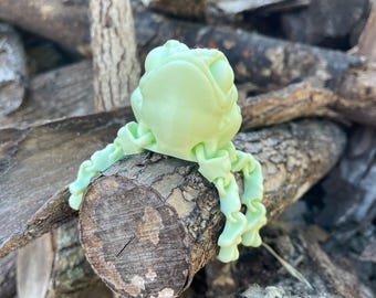 Toad, Articulated Toad, 3D printed Toad