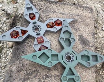 Shuriken Dice Holder, Dual Shuriken
