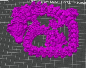 SnapDragon, Articulated SnapDragon, 3D printed SnapDragon