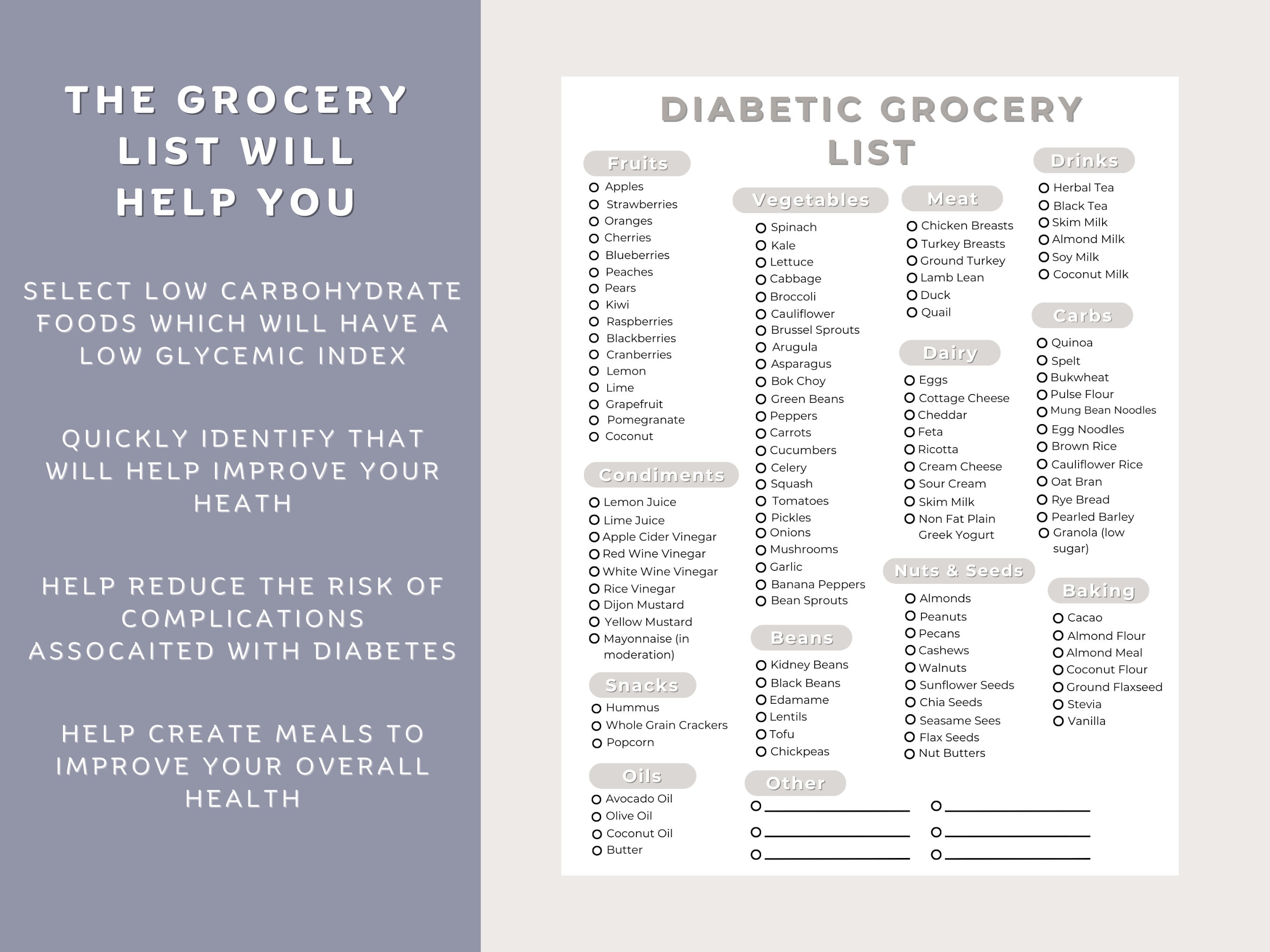 diabetic-food-list-printable-pdf-type-2-diabetes-grocery-etsy-canada