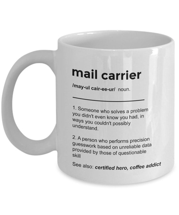 Postal Worker Definition Gift Mug' Mug