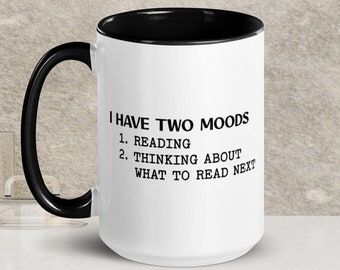 Sarcastic Book Mug, Bookish Humor Coffee Mug, Gifts For Bookish Friends, LIterary Mug