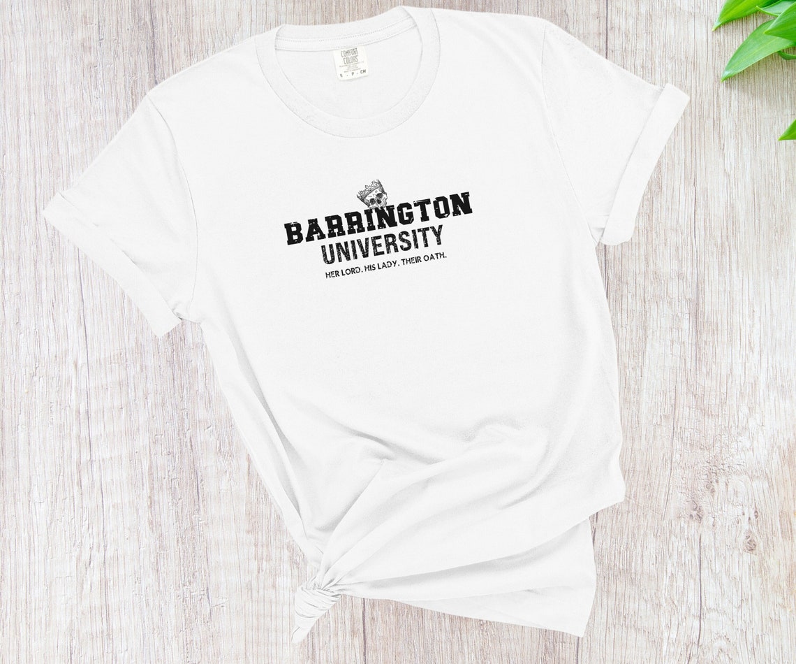 Barrington University Shirt the Ritual Tee Shantel Tessier Merch Dark